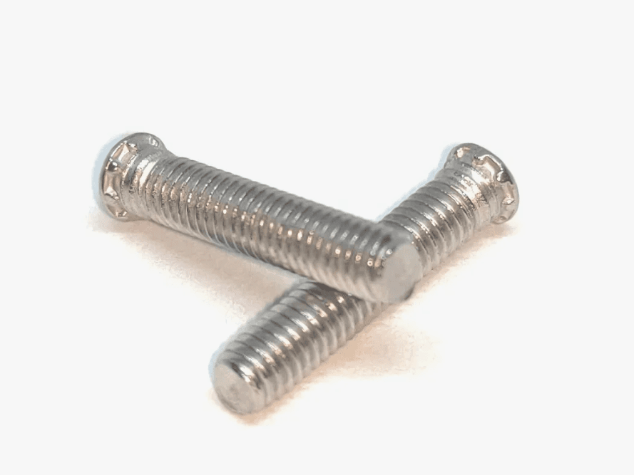 FHL-M3-15 Шпилька резьбовая запрессовочная стальная оцинкованная М3х15